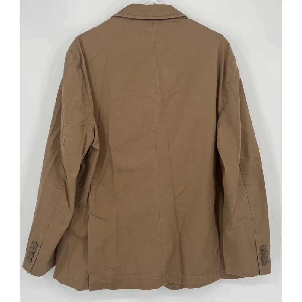 Polo Ralph Lauren Men's Cotton Stretch Khaki Chino Blazer Sport Coat Preppy XXL
